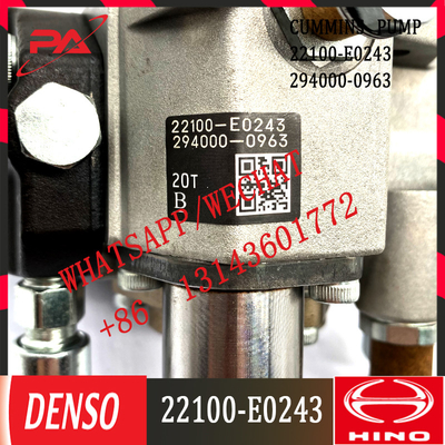 A melhor bomba 294000-0963 do injetor de combustível do diesel da qualidade para HINO 22100-E0243 294000-0963