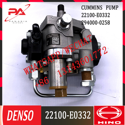 294000-0258 Bomba de injecção de diesel 22100-E0332 Peças para automóveis de alta pressão