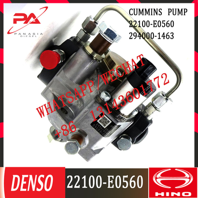294000-1461 bomba comum de alta pressão diesel do injetor de combustível diesel do trilho da bomba de injeção das peças de automóvel 294000-1463 22100-E0560