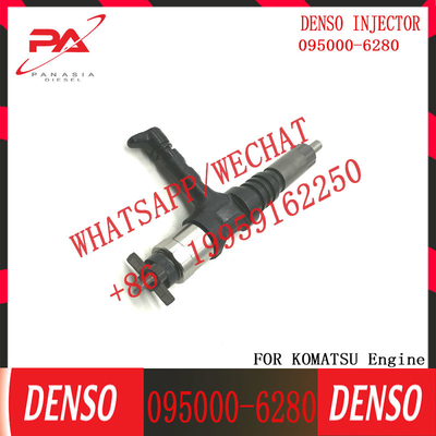 Injetor diesel de trilho comum 095000-6280 6219-11-3100 para escavadeira SAA6D170 HD785-7 PC650-8R