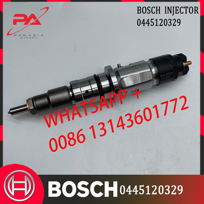 Injetor 0445120329 de Engine Diesel Fuel da máquina escavadora de Bosch 0445120327 0445120328