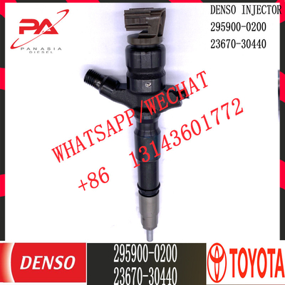 Injetor comum diesel do trilho de DENSO 295900-0200 para TOYOTA 23670-30440