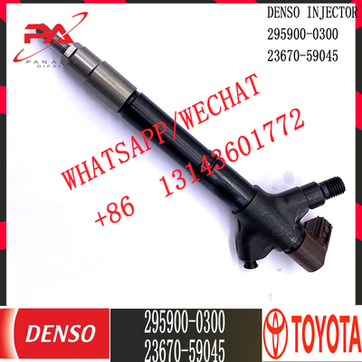 Injetor comum diesel do trilho de DENSO 295900-0300 para TOYOTA 23670-59045