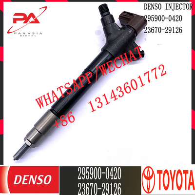 Injetor comum diesel do trilho de DENSO 295900-0420 para TOYOTA 23670-29126