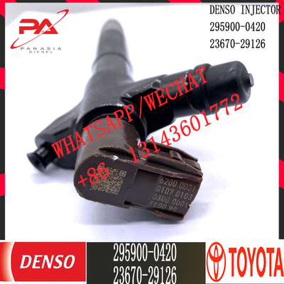 Injetor comum diesel do trilho de DENSO 295900-0420 para TOYOTA 23670-29126