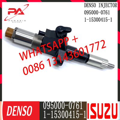Injetor comum diesel do trilho de DENSO 095000-0761 para ISUZU 1-15300415-1