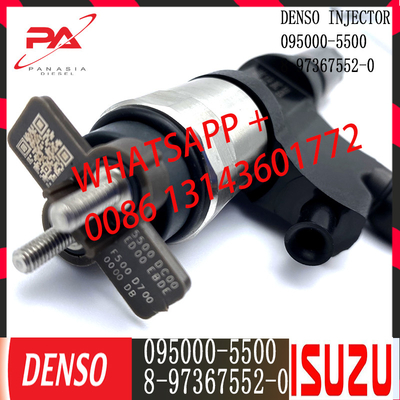Injetor comum diesel do trilho de DENSO 095000-5500 para ISUZU 8-97367552-0