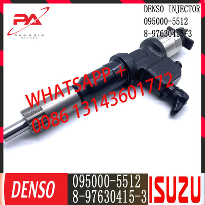 Injetor comum diesel do trilho de DENSO 095000-5512 para ISUZU 8-97630415-3