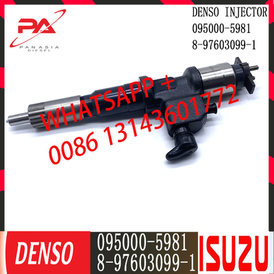 Injetor comum diesel do trilho de DENSO 095000-5981 para ISUZU 8-97603099-1