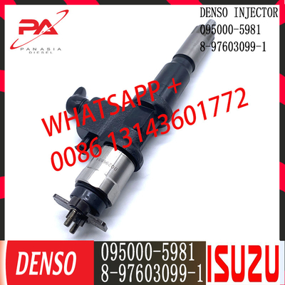Injetor comum diesel do trilho de DENSO 095000-5981 para ISUZU 8-97603099-1