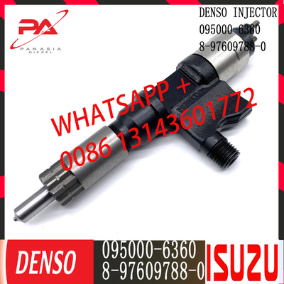 Injetor comum diesel do trilho de DENSO 095000-6360 para ISUZU 8-97609788-0
