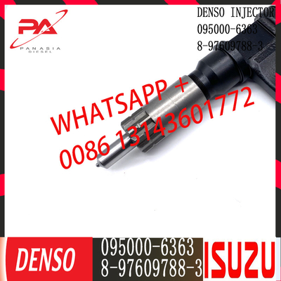 Injetor comum diesel do trilho de DENSO 095000-6363 para ISUZU 8-97609788-3