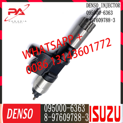 Injetor comum diesel do trilho de DENSO 095000-6363 para ISUZU 8-97609788-3