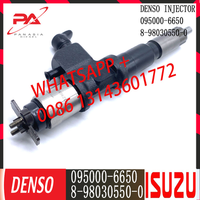 Injetor comum diesel do trilho de DENSO 095000-6650 para ISUZU 8-98030550-0