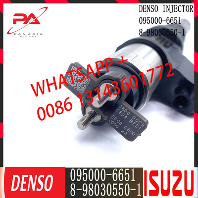 Injetor comum diesel do trilho de DENSO 095000-6651 para ISUZU 8-98030550-1