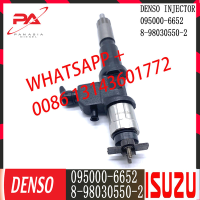Injetor comum diesel do trilho de DENSO 095000-6652 para ISUZU 8-98030550-2