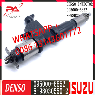 Injetor comum diesel do trilho de DENSO 095000-6652 para ISUZU 8-98030550-2