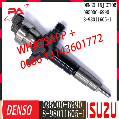 Injetor comum diesel do trilho de DENSO 095000-6990 para ISUZU 8-98011605-1