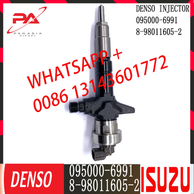 Injetor comum diesel do trilho de DENSO 095000-6991 para ISUZU 8-98011605-2