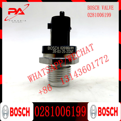 5801483105 Genuíno e novo sensor de alta pressão de combustível diesel Common Rail 0281006199 0 281 006 199 para Bosch