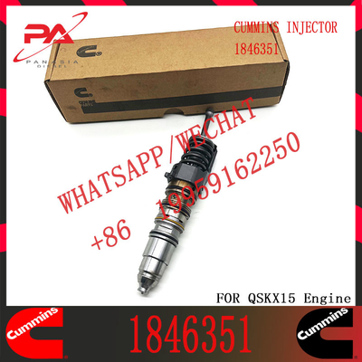 Injector de combustível de carris comuns 1846351 1846350 4954648 579261 1464994 1511696 para QSKX15 Excavadora QSX15 ISX15 X15