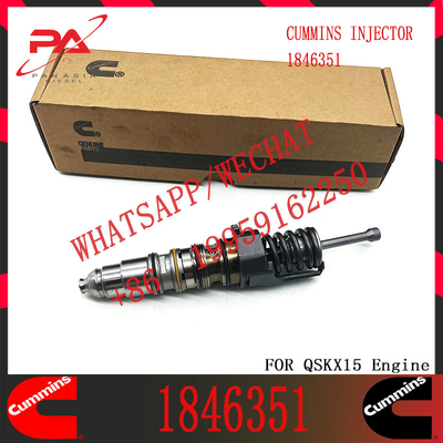Injector de combustível de carris comuns 1846351 1846350 4954648 579261 1464994 1511696 para QSKX15 Excavadora QSX15 ISX15 X15