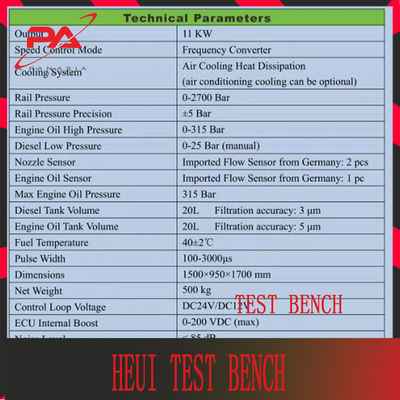 Banco diesel do teste do trilho comum de ISO9001 JZ805 Heui
