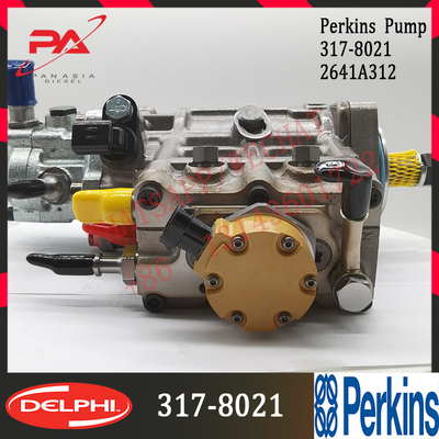 Bomba de combustível 317-8021 2641A312 de Delphi Perkins Diesel Engine Common Rail 3178021 32F61-10301 para o gato C6.6