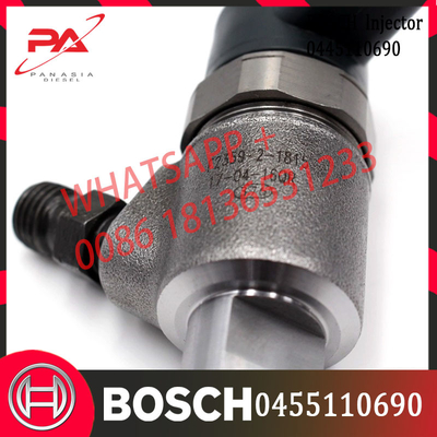 Os injetores diesel trilho comum comum das peças sobresselentes do motor do auto proveem de bocal 0445110691 0445110690 para o motor de Isuzu 4JB1