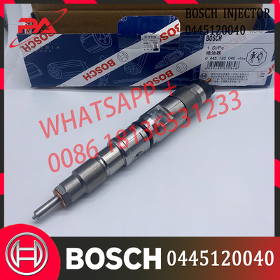 Injetor de combustível comum 0445120040 de BOSCH do trilho para Bosch Doosan