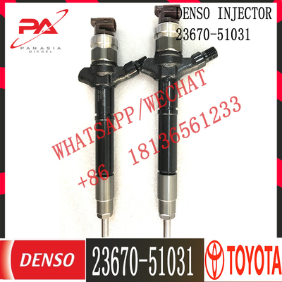 O injetor de combustível comum diesel do injetor do trilho provê de bocal 095000-9780 23670-51031 para Toyota