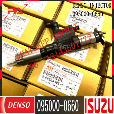 095000-0660 injetor de combustível para Isuzu 4HK1 6HK1 8982843930 8-98284393-0