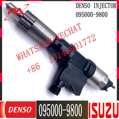 Injetor de combustível do trilho de ISUZU Diesel Common 8-98219181-0 8982191810 095000-9800