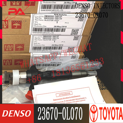 injetor de combustível do motor de 23670-0L070 Disesl 095000-8740 095000-7761 para Toyota HILUX 2KD 23670-0L070