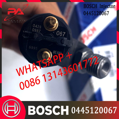 injetor comum diesel do trilho 0445120067 0986435549 para Bosch para a máquina escavadora Deutz D6E 20798683 04290987 de VO-LVO