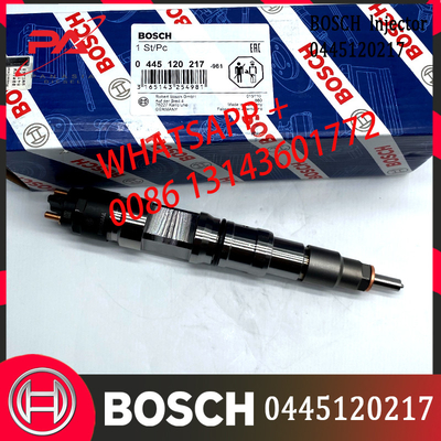 Injetor 0445120217 de Engine Diesel Fuel da máquina escavadora de Bosch 0986435526 51101006064